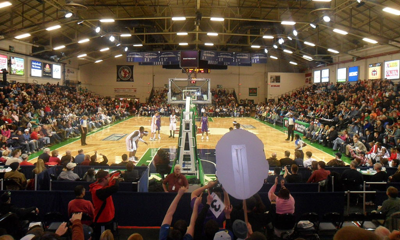 Basketball Game in Expo. Photo Provided by Portland Expo