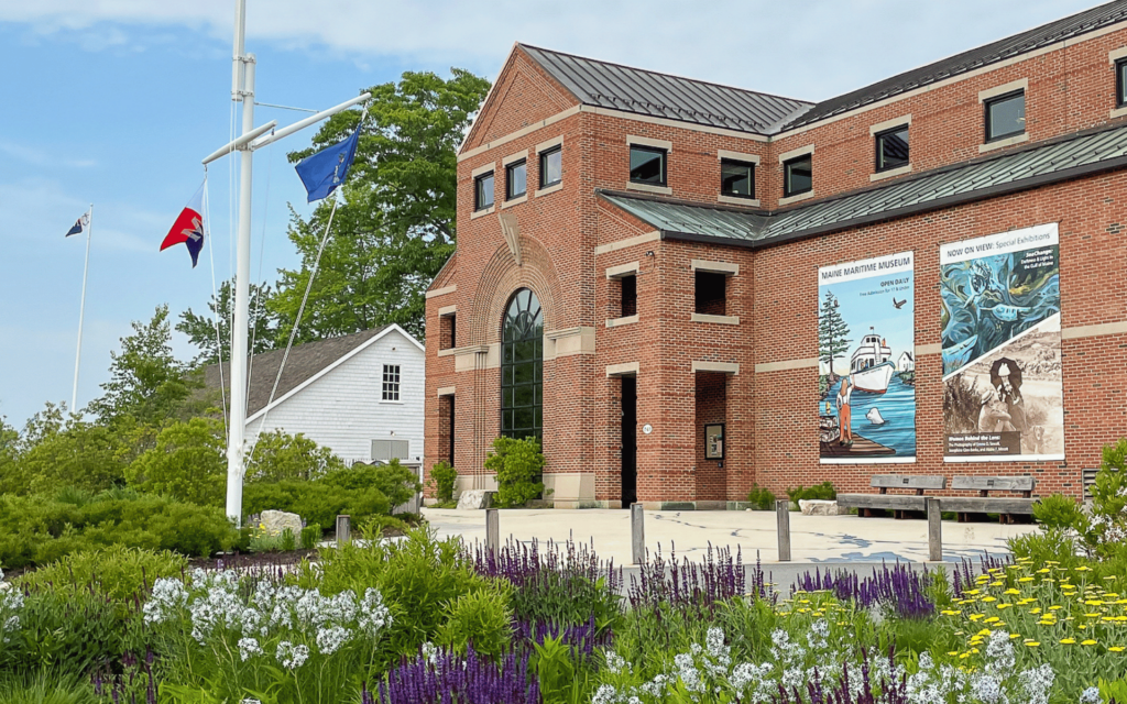 Exterior of Museum. Photo Provided by Maine Maritime Museum