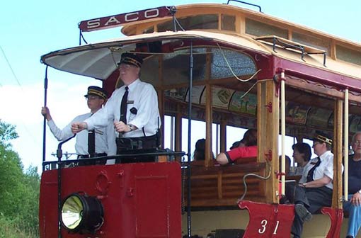 Trolley Operator, Photo Courtesy of Seashore Trolley Museum
