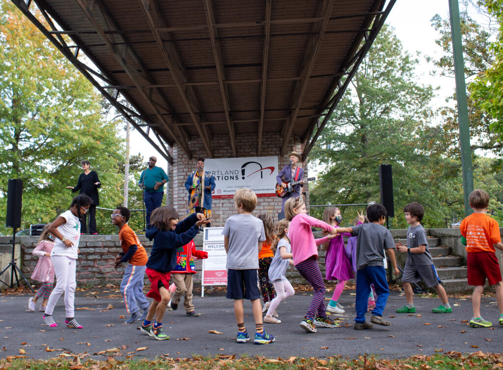 Dan and Claudia Zanes at Deering Oaks. Photo Credit: Katie Day