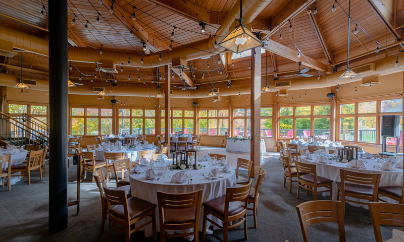 Event Space. Photo Credit: Sunday River Wedding Space. Photo Credit: Sunday River