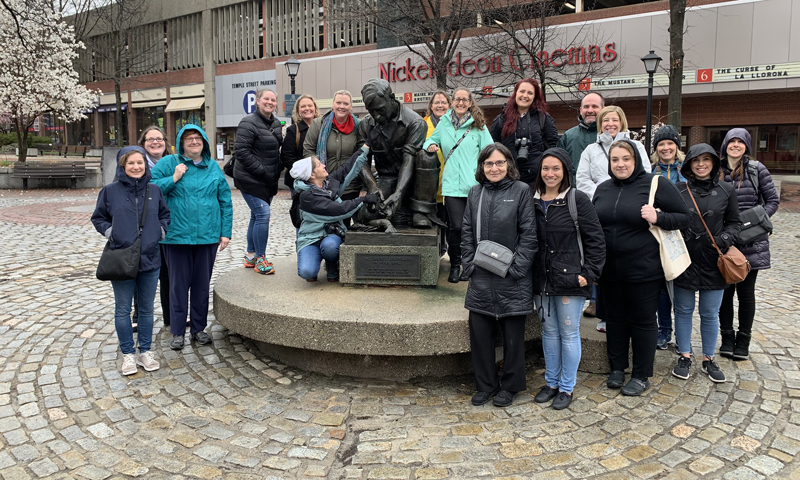 Tour Group. Photo Provided by Maine Day Ventures