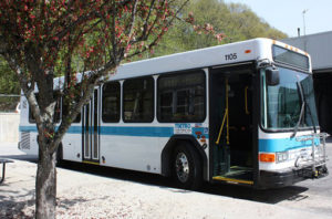 METRO Bus on Route, Photo Courtesy of Greater Portland Transit METRO