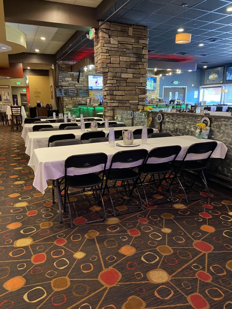 Spare Time Entertainment Party Tables. Photo Provided by Spare Time Entertainment