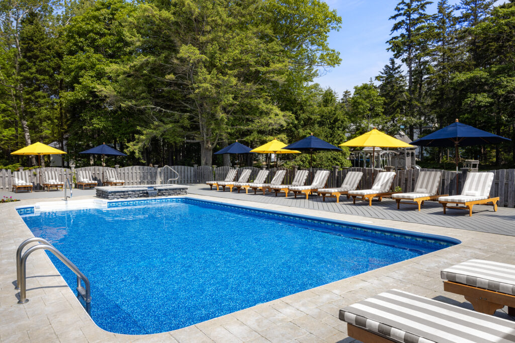 Forest Pool. Photo Credit: Spruce Point Inn