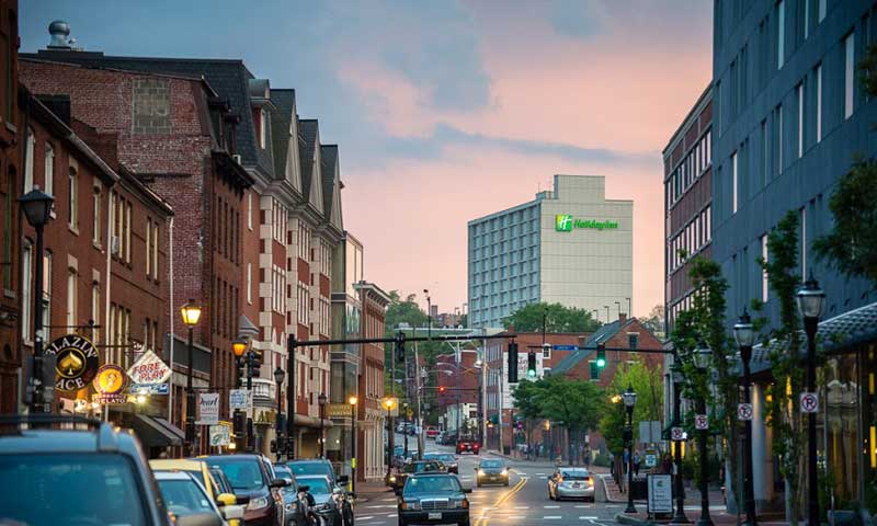 View of Holiday Inn from City. Photo Provided by Corey Templeton