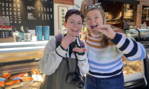 Tasting Caviar. Photo Provided by Maine Day Ventures