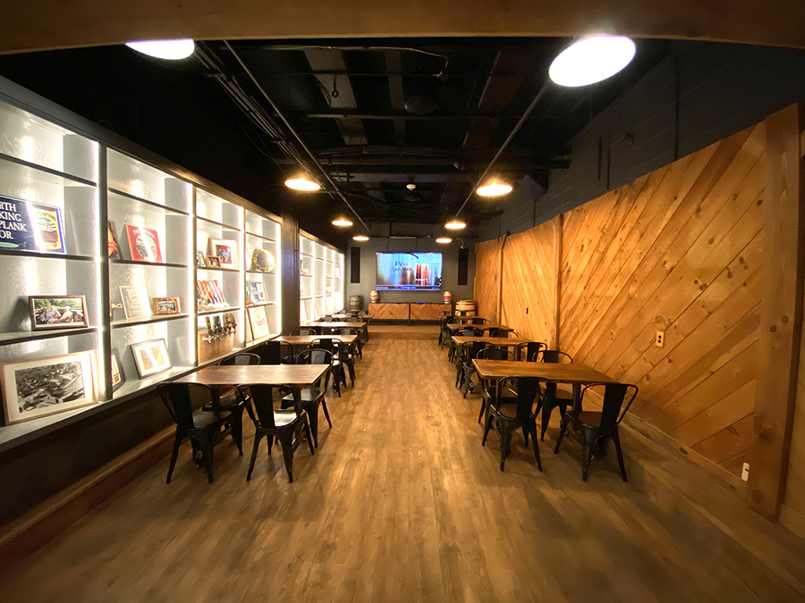 Meeting Space. Photo Credit: Shipyard Brewing Co.