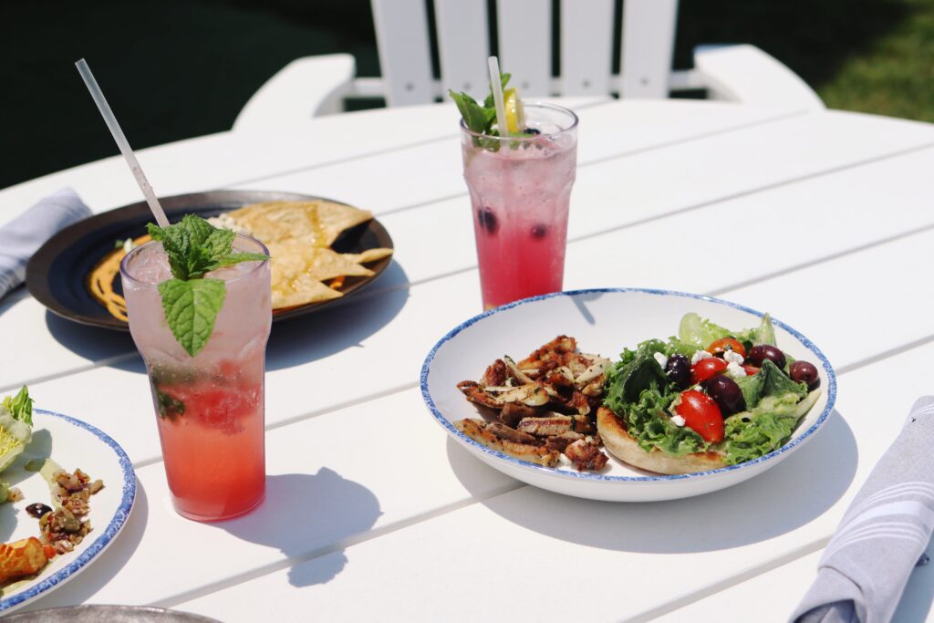 Dining at Nonantum Resort. Photo Credit: Nonantum Resort