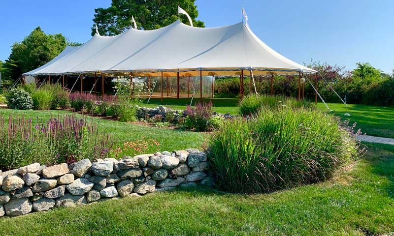 Tent. Photo Provided by Inn by the Sea