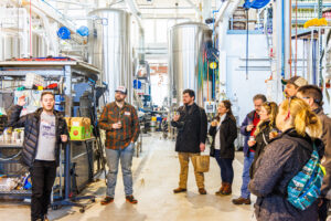 Brewery Tour. Photo Credit: Portland Explorer