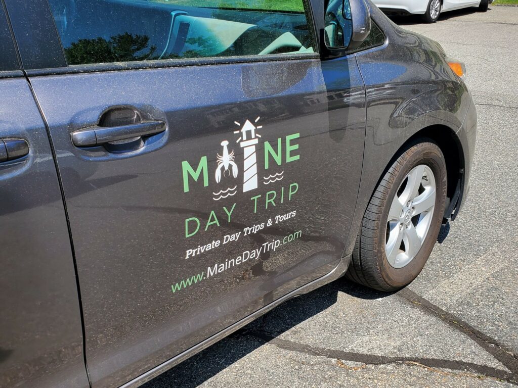 Maine Day Trip Tours Vehicle, Photo Courtesy of: Maine Day Trip Tours