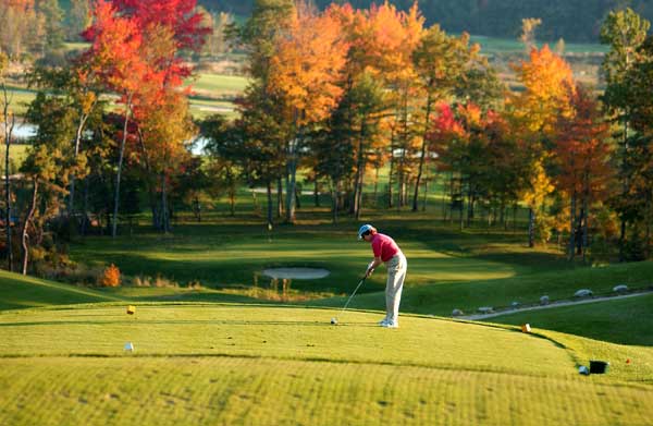 Golf Course in Fall, Photo Courtesy of Spring Meadows Golf Course Golf Course in Fall, Photo Courtesy of Spring Meadows Golf Course