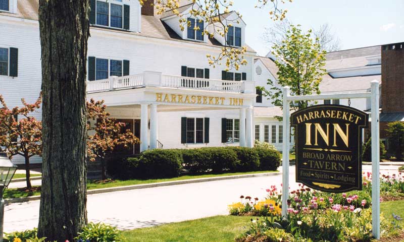 Front of Inn. Photo Provided by Harraseeket Inn