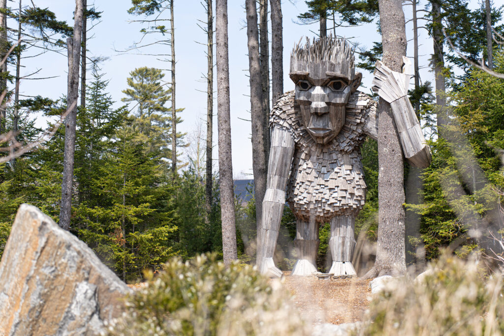 Troll. Photo Courtesy of Coastal Maine Botanical Gardens
