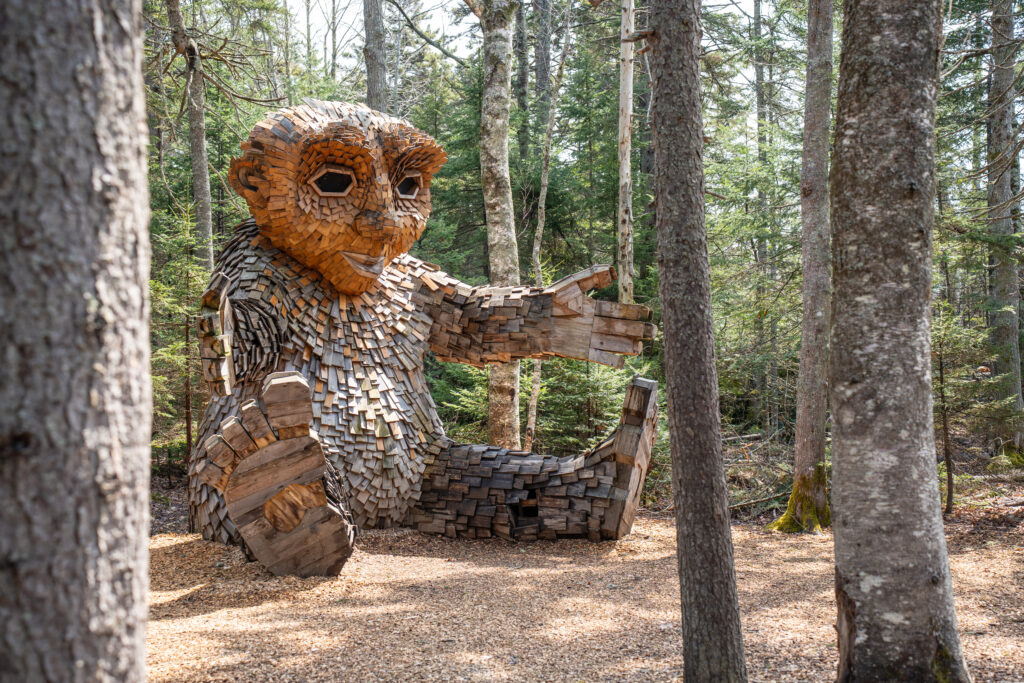 Troll. Photo Courtesy of Coastal Maine Botanical Gardens
