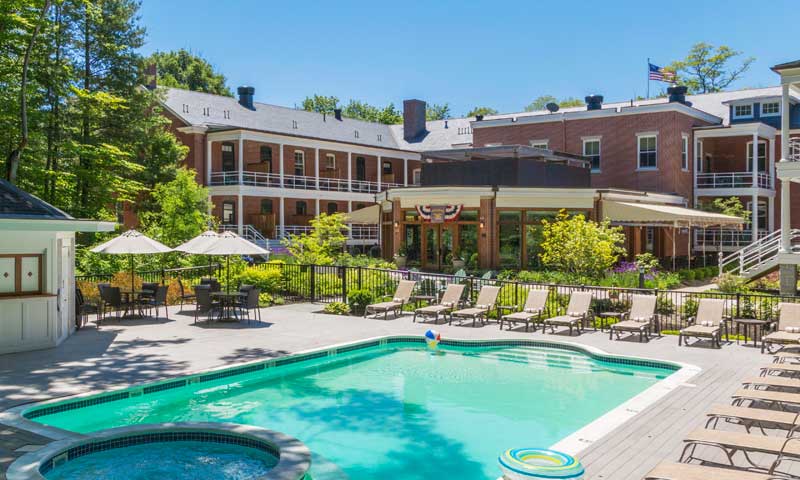 Pool. Photo Provided by Inn at Diamond Cove