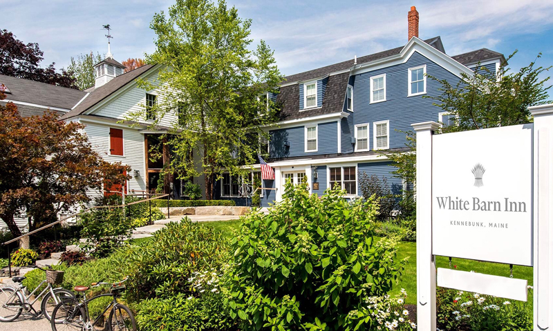 White Barn Inn Exterior. Photo Credit: White Barn Inn