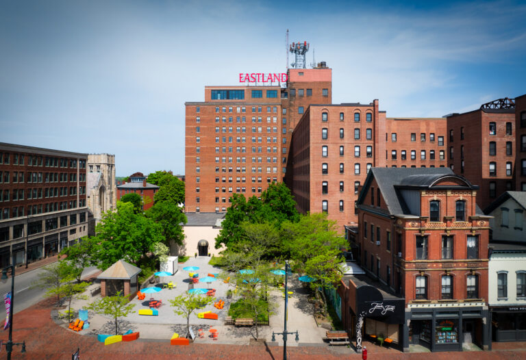 The Westin Portland Harborview Hotel Exterior. Photo Provided by The Westin Portland Harborview Hotel