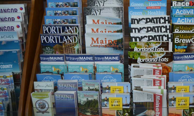 Brochures. Photo Provided by Kevin’s Brochure Networks