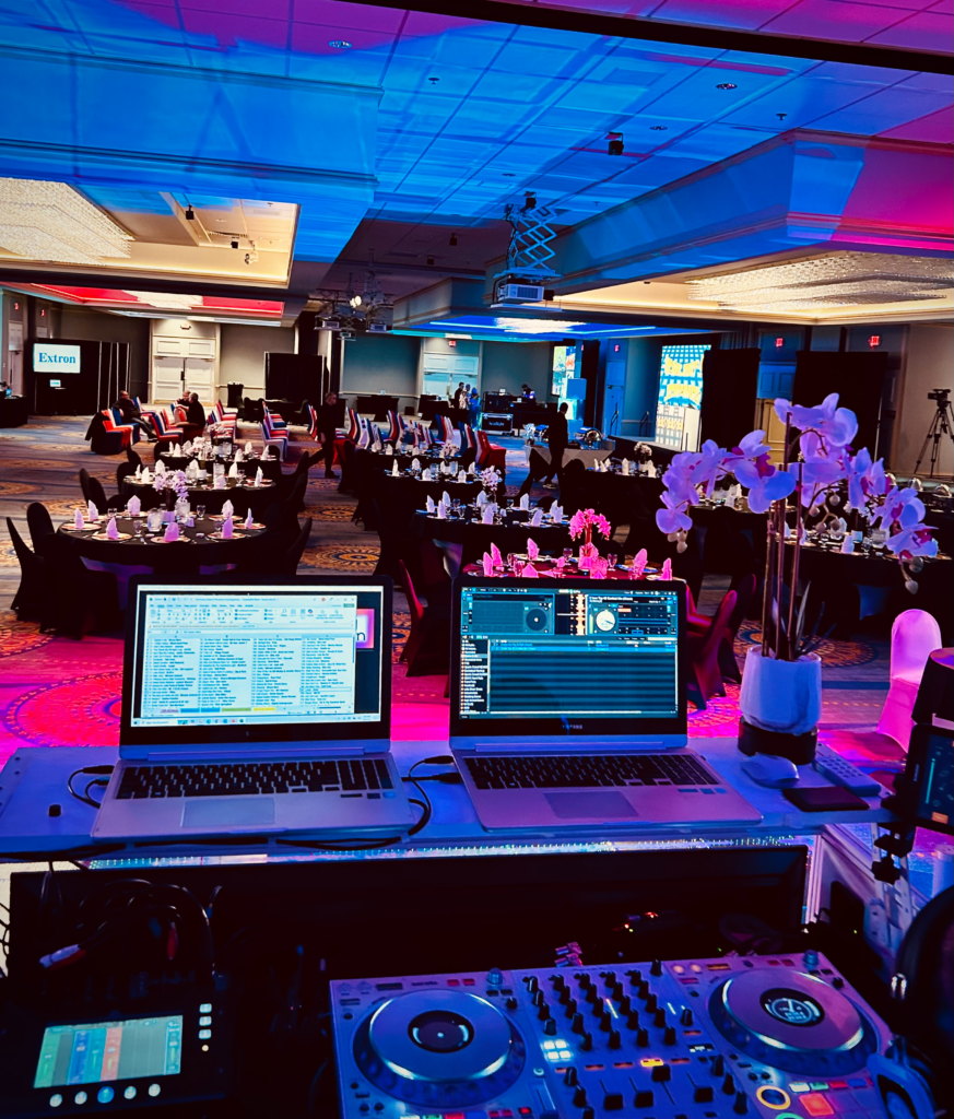 Audio at an Event. Photo Provided by Headlight Audio Visual, Inc.