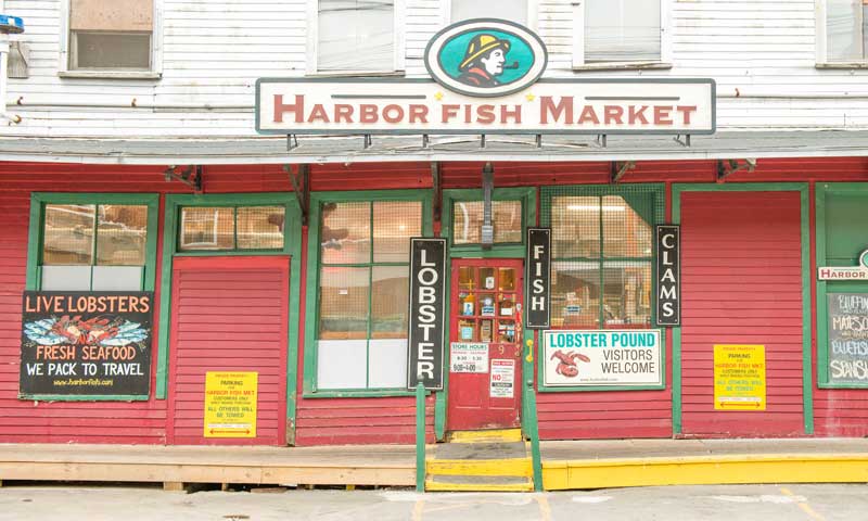 Storefront. Photo Provided by Harbor Fish Market Inc