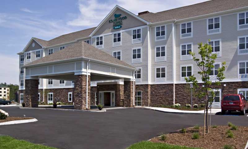 Exterior. Photo Provided by Homewood Suites by Hilton