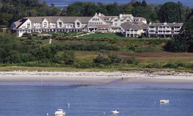 Exterior of Hotel. Photo Provided by Inn by the Sea