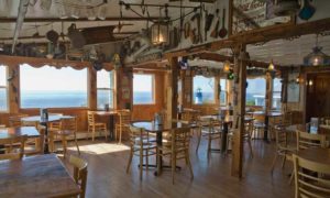 Inside Seating at Shack. Photo Provided by Lobster Shack at Two Lights