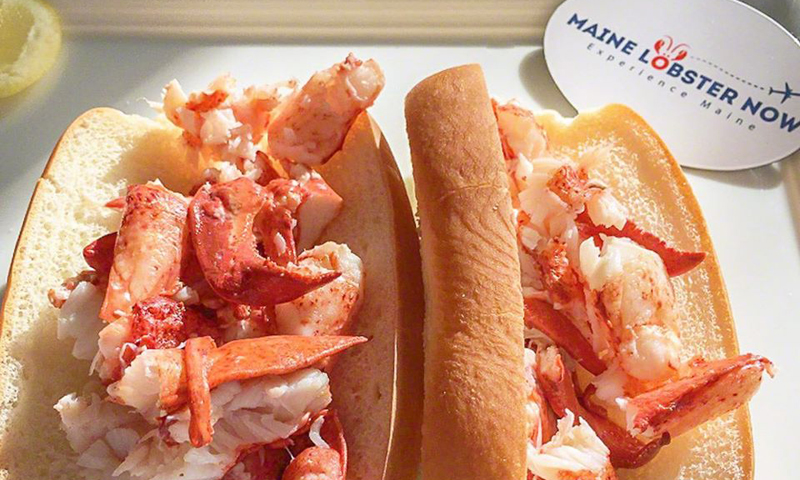 Lobster Rolls. Photo Provided by Maine Lobster Now
