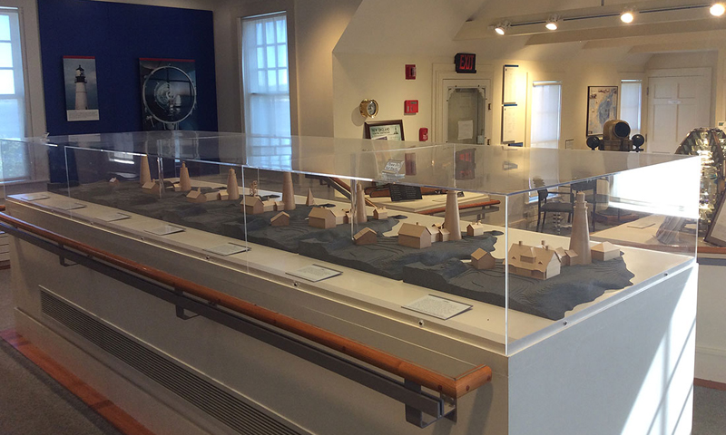 Interior of Museum. Photo Provided by Museum at Portland Head Light