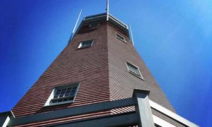 Lighthouse from below. Photo Provided by Greater Portland Landmarks