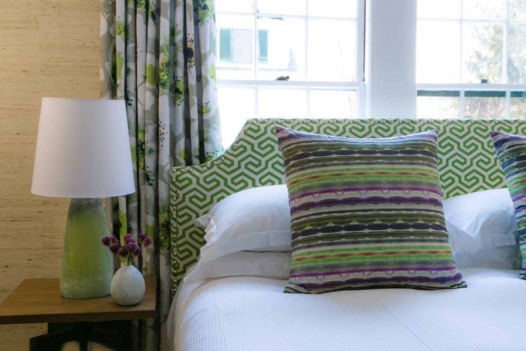 Close up image of a bed. Photo Credit: Rarebrick Photography