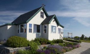Exterior of Shack. Photo Provided by Lobster Shack at Two Lights