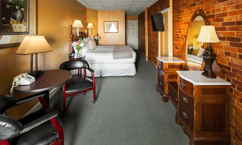 Hotel Room. Photo Provided by Inn at St. John