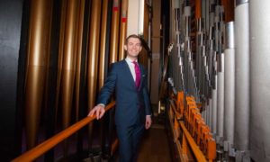 Backstage. Photo Provided by Kotzschmar Organ