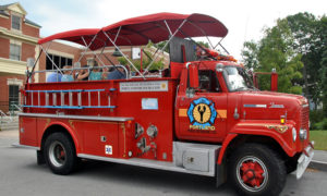 Tour Truck. Photo Provided by Portland Fire Engine Co. Tours
