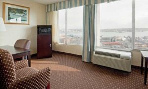 Hotel Room Window. Photo Provided by Holiday Inn By the Bay