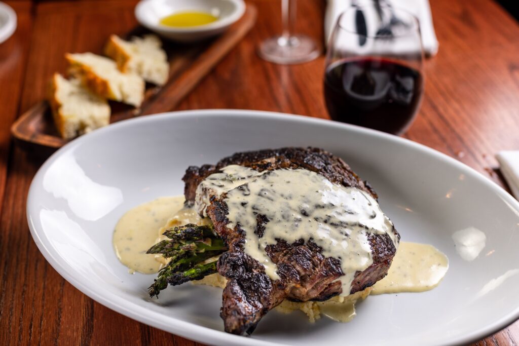 Ribeye at The Grill Room. Photo Credit: Anthony DiBiase Photography