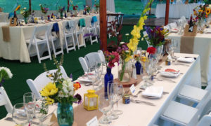 Event Seating. Photo Provided by Diamond's Edge Restaurant