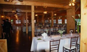 Wedding Reception. Photo Provided by Maine Camp Experience