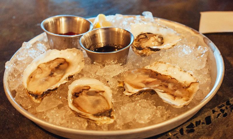 Oysters. Photo Provided by Boone's Fish House & Oyster Room