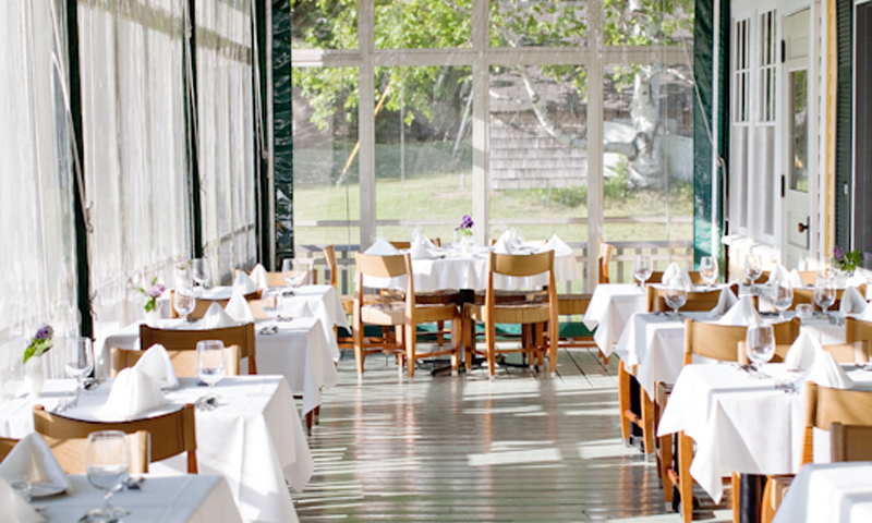 Dining room. Photo Provided by Chebeague Island Inn Restaurant & Bar