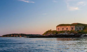 Fort Gorges. Photo Provided by Casco Bay Custom Charters