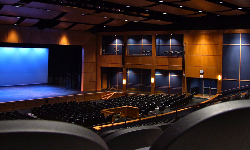 Inside PAC. Photo Provided by The Westbrook Performing Arts Center