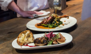 Meals at Fore Street. Photo Provided by Fore Street Restaurant