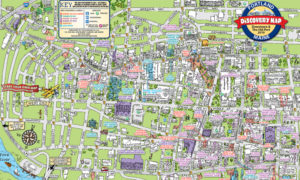 Map of Portland. Photo Provided by Discovery Map Portland