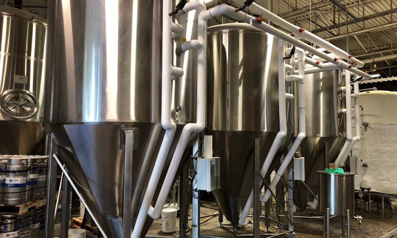 Brewing Beer. Photo Provided by Geary Brewing Co. Brewing Beer. Photo Provided by Geary Brewing Co.