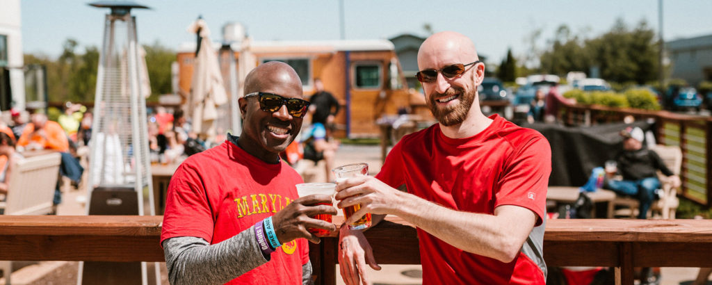 Toasting Glasses, Photo Credit: Allagash Brewing Company via Bikes Beers Cheers Toasting Glasses, Photo Credit: Allagash Brewing Company via Bikes Beers Cheers