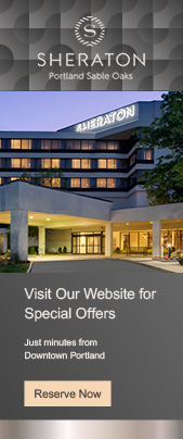 Portland Sheraton. Photo Provided by Portland Sheraton at Sable Oaks